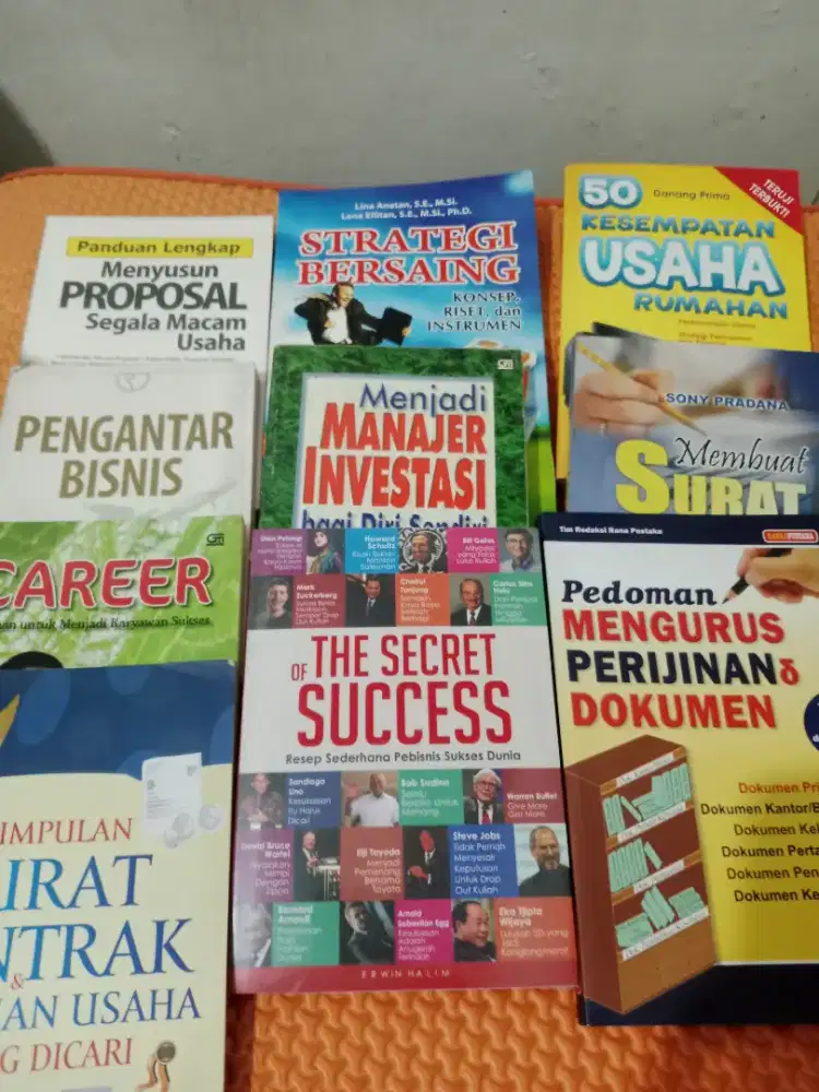 Dijual buku cetak untuk karyawan