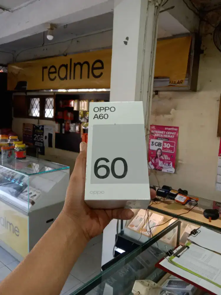[Fast respon WA] Oppo A60 8/256 Garansi resmi 1thn