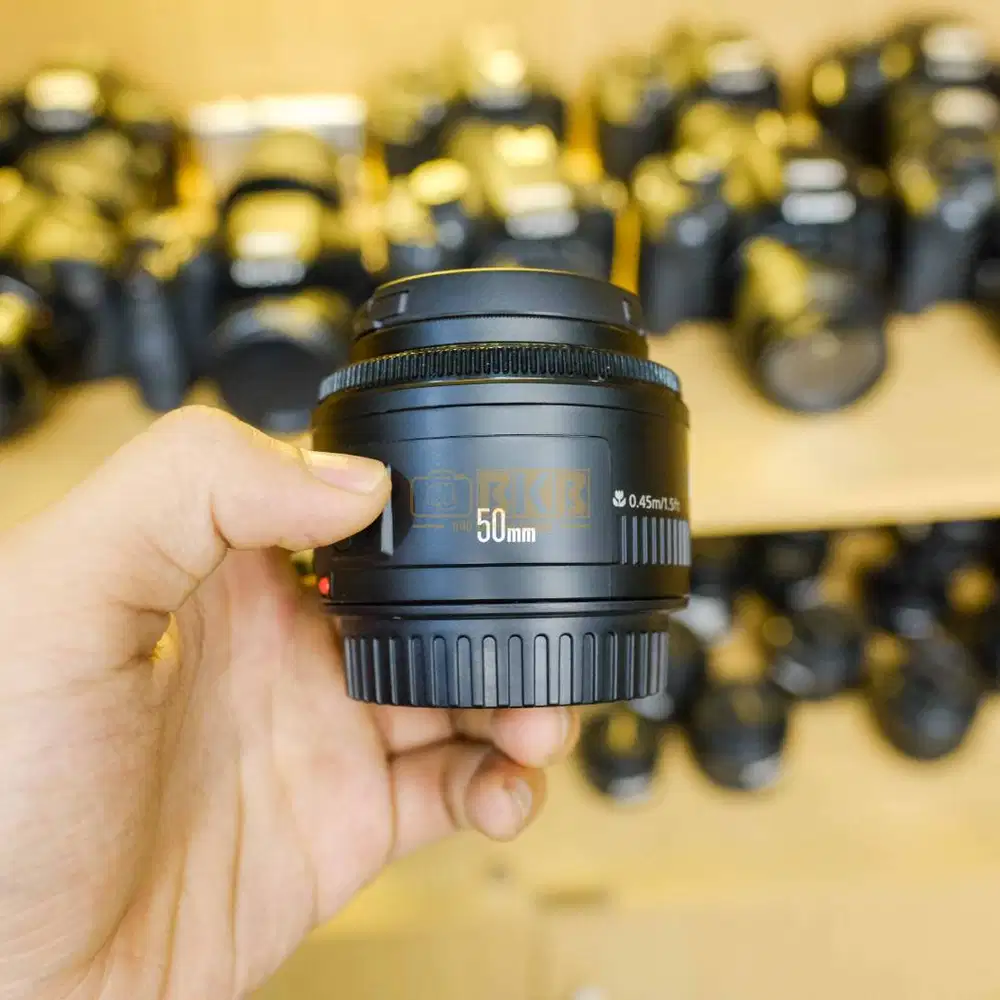 Lensa Canon EF 50mm 1.8 II Mulus No Box