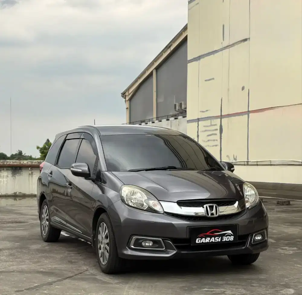 Honda Mobilio 1.5 E Prestige AT Tahun 2015 Warna Abu Abu Metalik