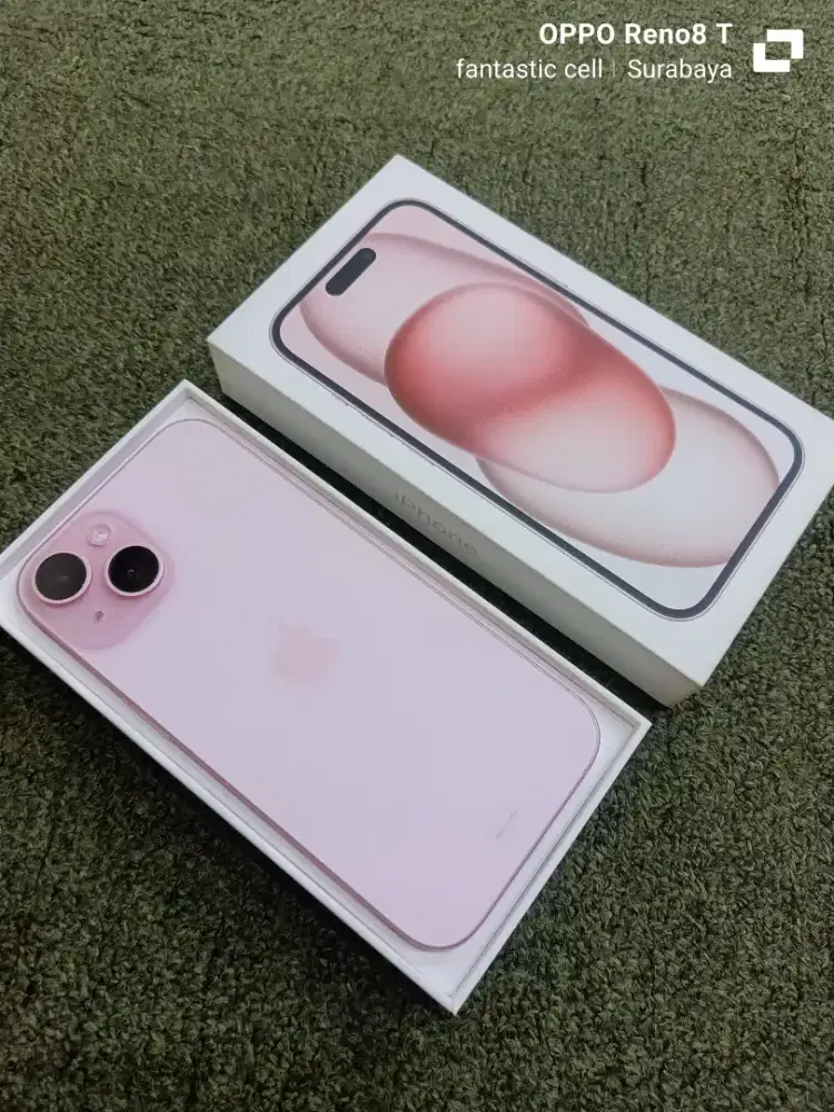 iPhone 15 128gb ex garansi resmi ibox
