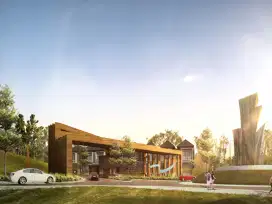 Disewakan Rumah 2 lt 8 x 15 m2 di The Riviera Puri ada 3+1 kt & km unfurnished, carport 2 mobil, siap huni, survei yuk!!
