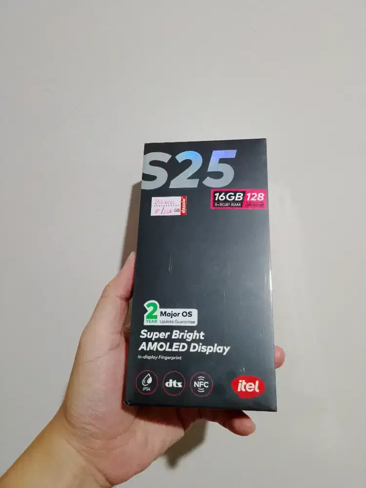 iTel S25 8/128 BARU Garansi Resmi Segel Bisa COD