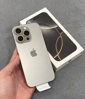 iPhone 16 Pro 256GB Natural Titanium iBox garansi on juli 2026 mulus