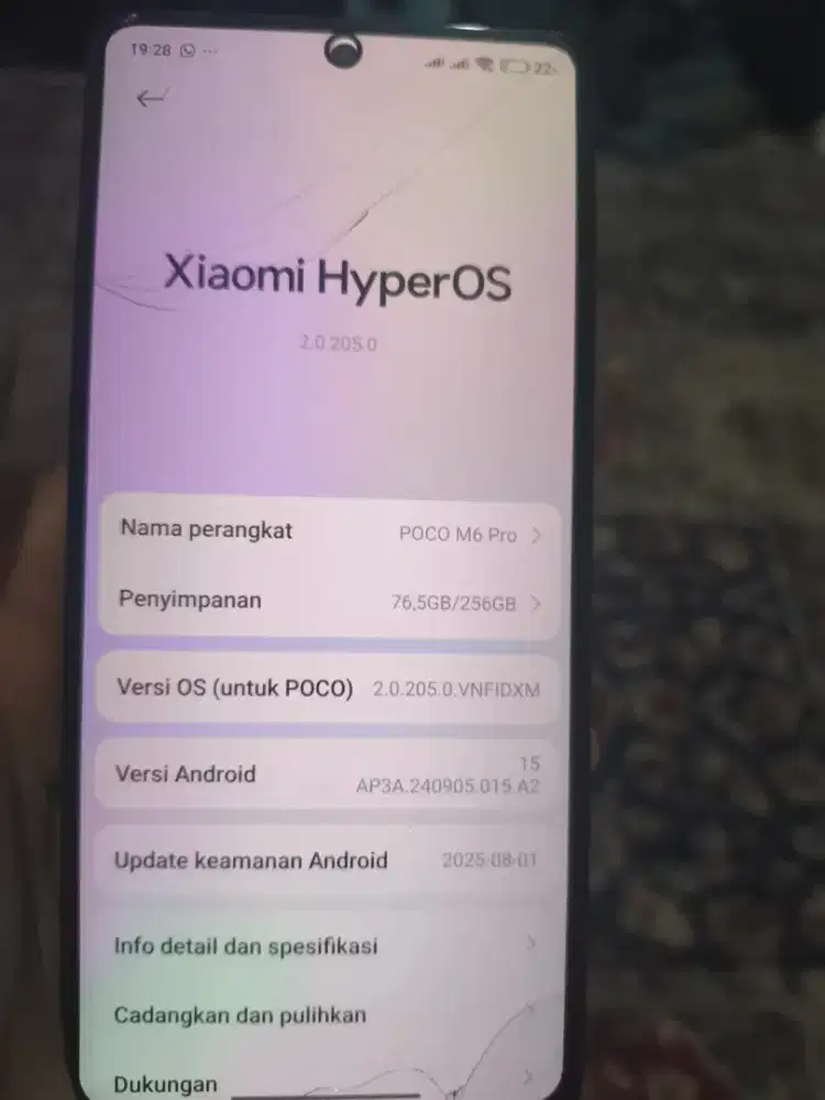 Poco M6 Pro ram 8 rom 256