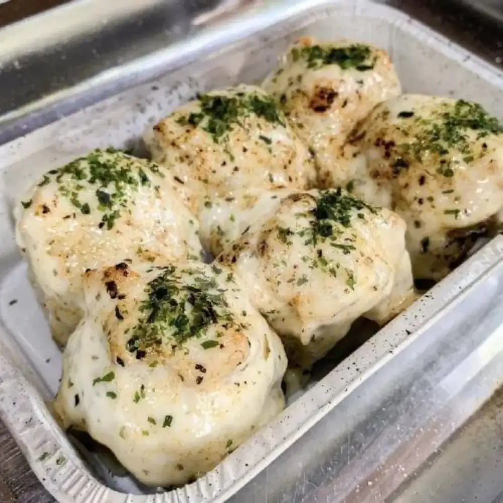 Jualan dimsum mentai