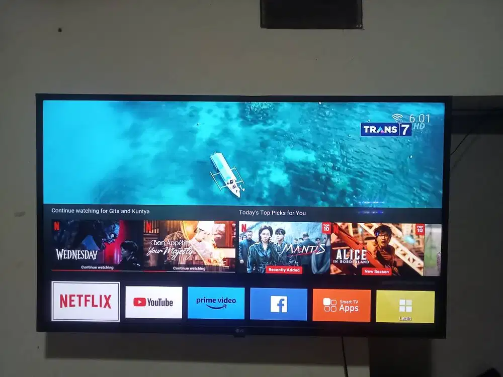TV LED LG 43 inch smart 43 LN5600PTA