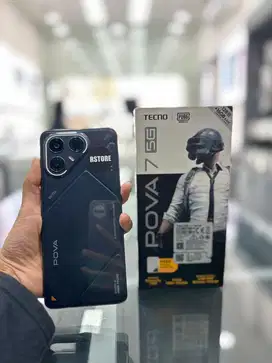 tecno pova 7 5g 8/128gb fullset, garansi resmi/indoensia 10 bulan