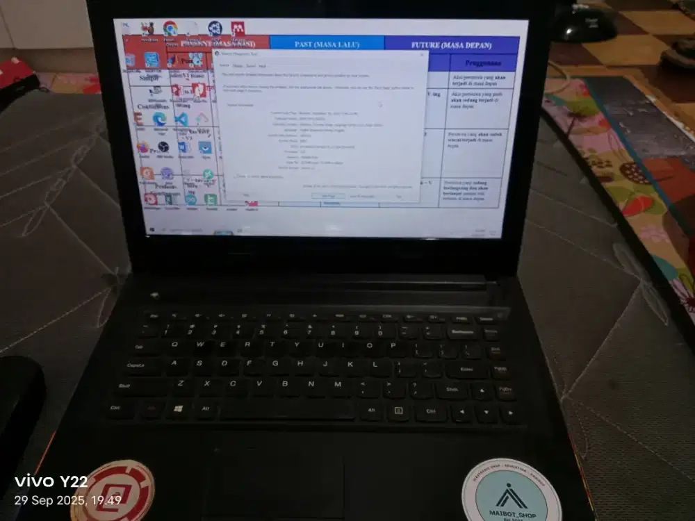 Dijual Laptop Lenovo Intel Celeron N2840