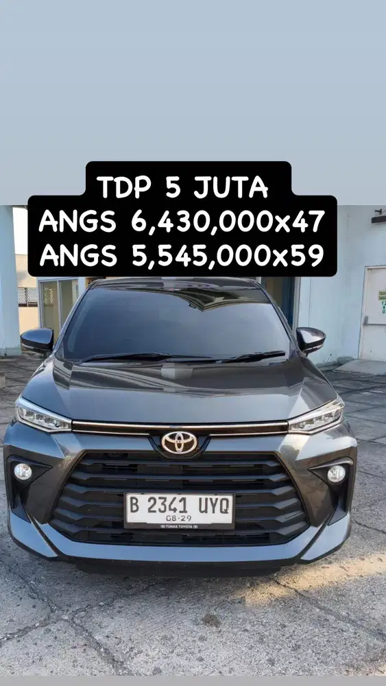 TDP 5 JT KM 6 RB AVANZA G MATIC 2024