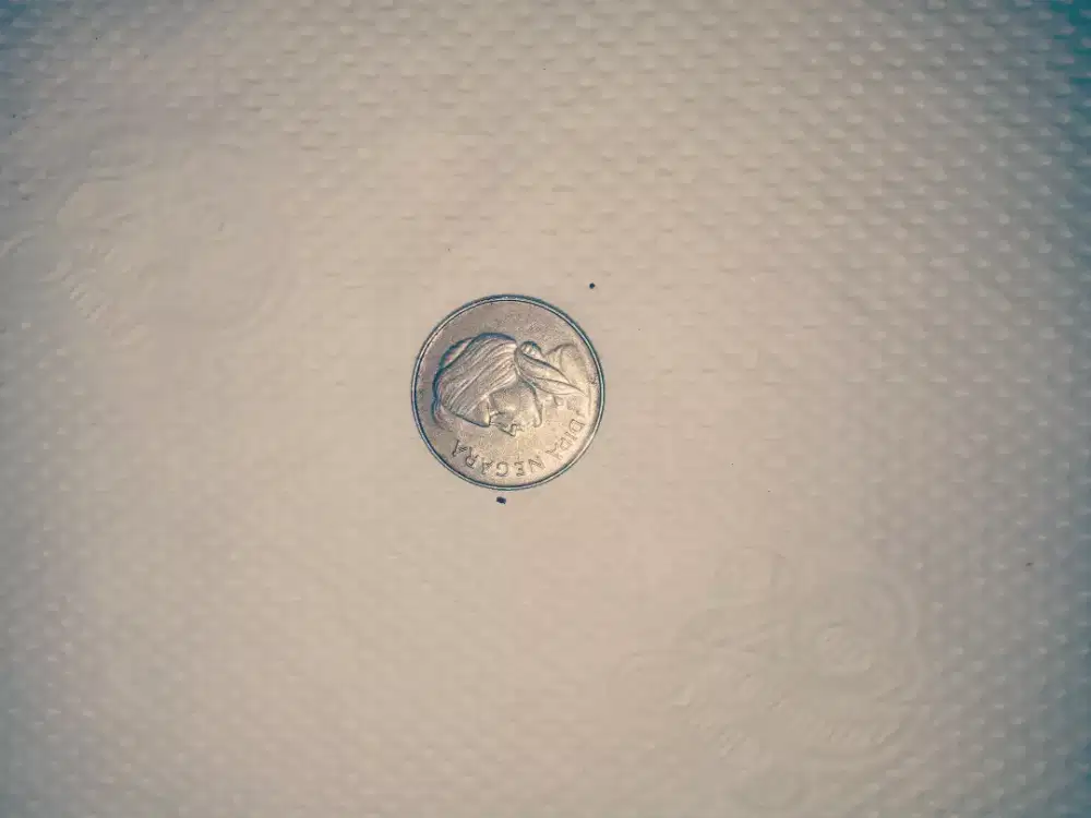 Coin Kuno 50 SEN Tahun 1955