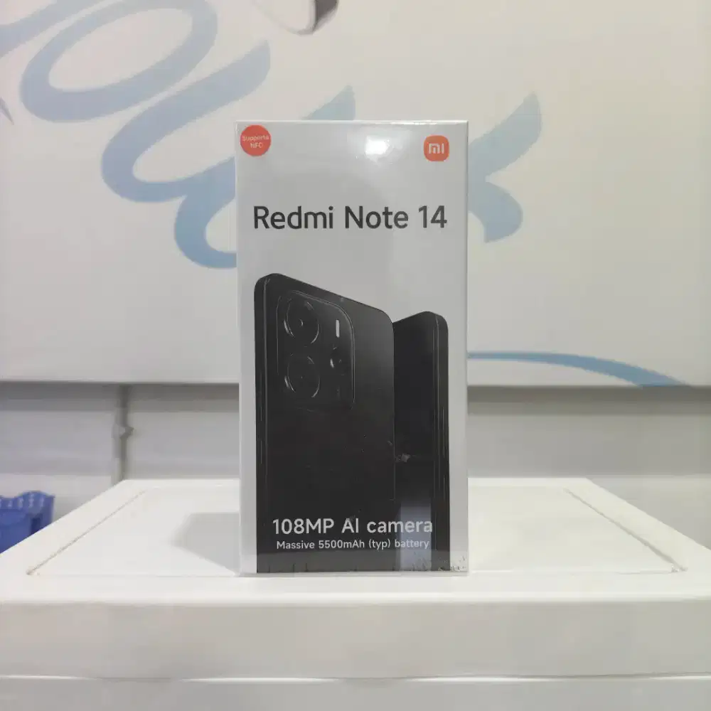 Xiaomi Redmi Note 14 8/256 Baru Segel Garansi Resmi