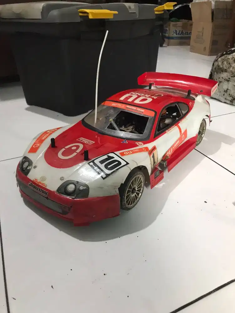 ️ Dijual RC Nitro Onroad Kyosho 1/10 Toyota Supra AU Racing