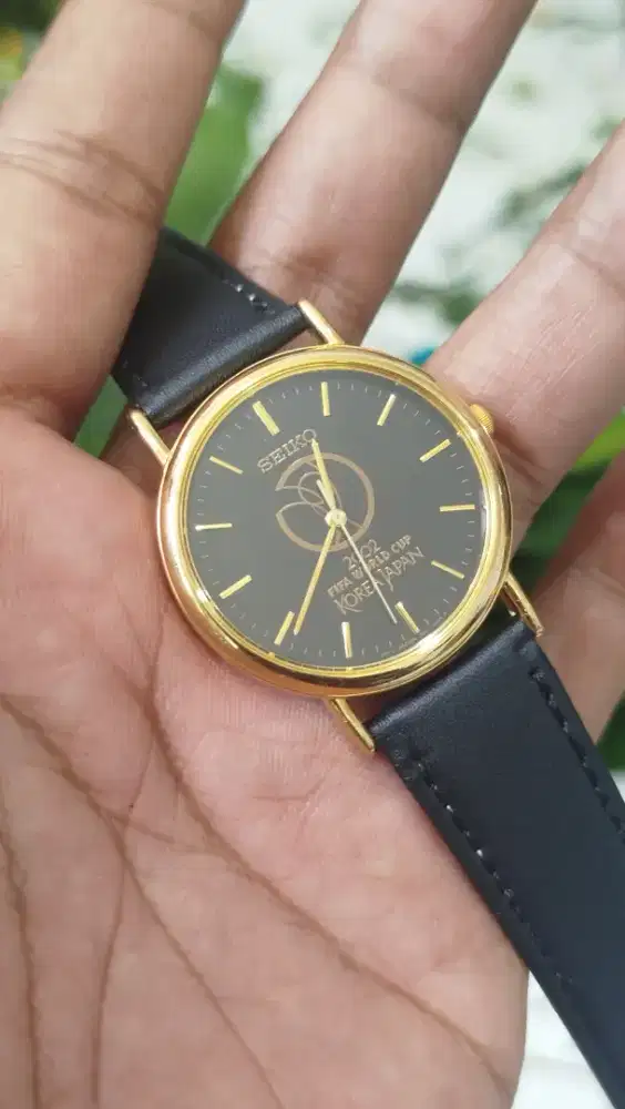 Seiko limited edition word cup Korea japan 2002
