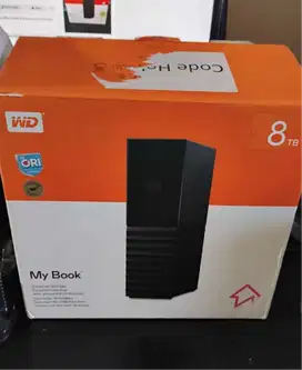 Harddisk external WD my book 8 TB garansi off 23 may 2024