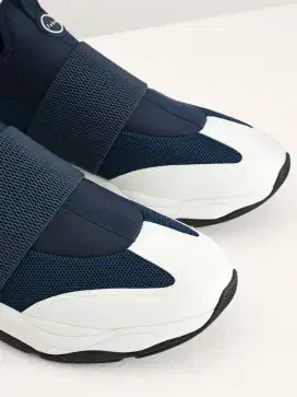 Pedro Chunky Slip-On Sneakers Navy White - KONDISI 95% SEPERTI BARU