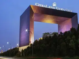 villa rumah siap huni citraland Gama city luas 3 kamar tidur