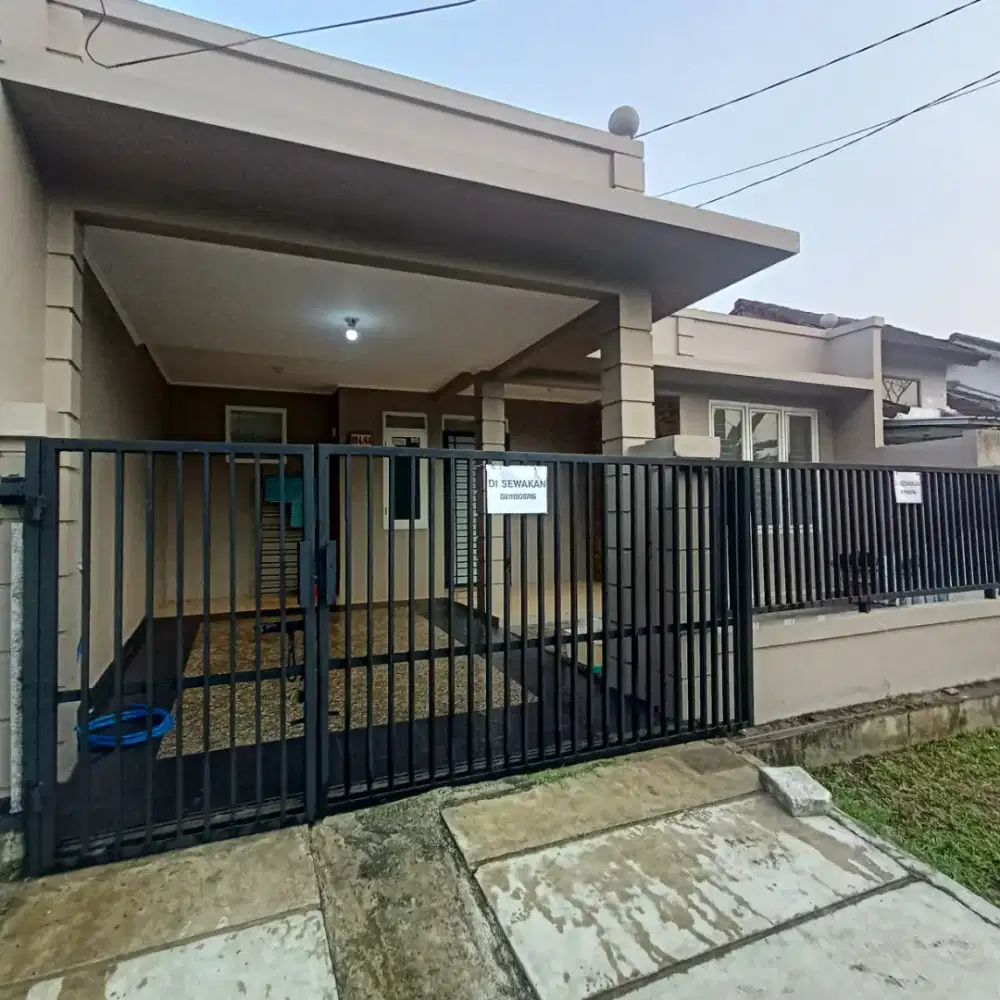 Rumah di sewakan, dekat Mall Citra Raya