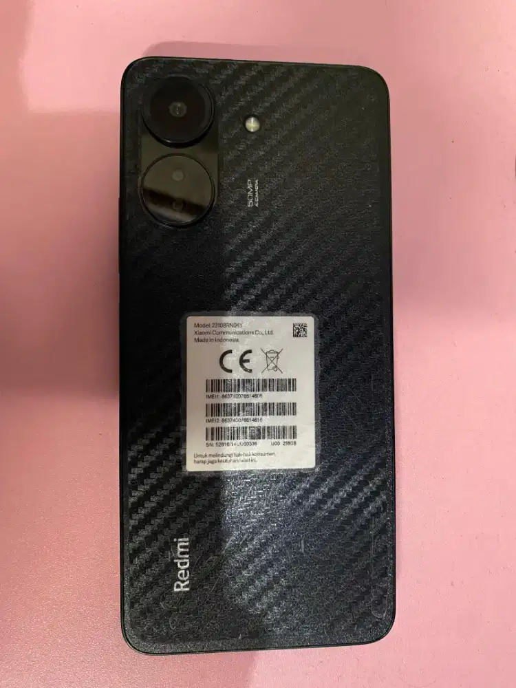 Redmi 13c ram 8/256 fullset no minus,mahar only