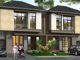 Disewakan rumah rapi siap huni di cluster baru di Kota Wisata