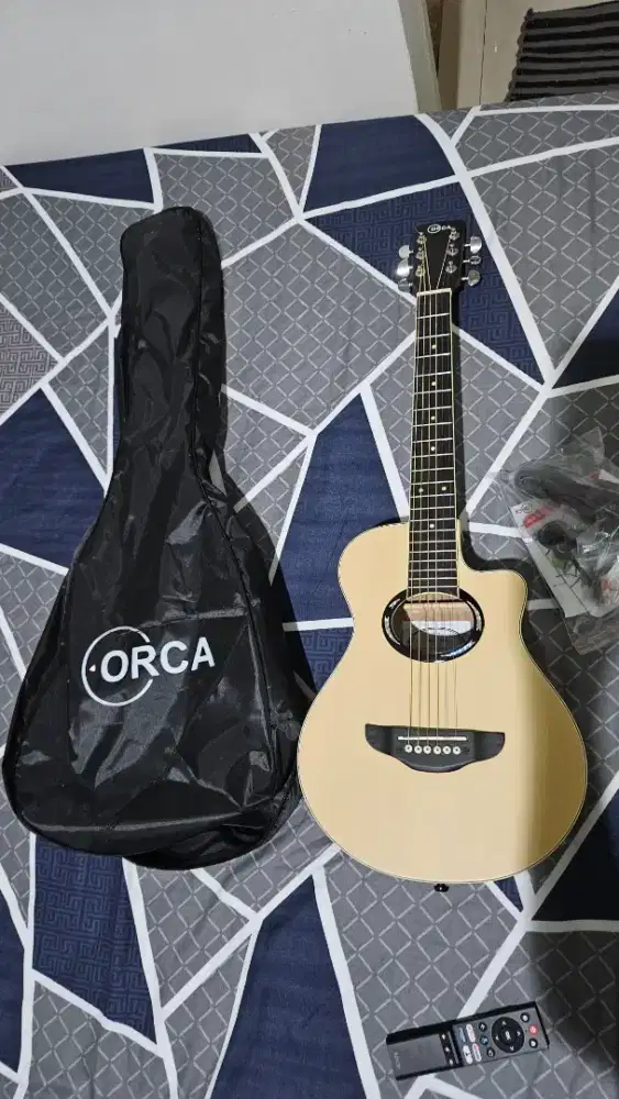Gitar orca 3/4 98% baru jarang dipake