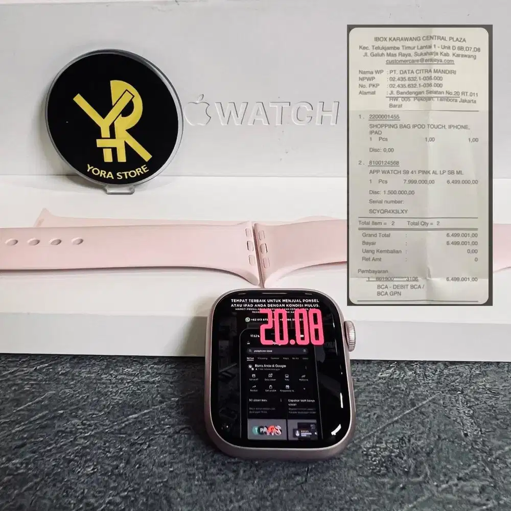 Apple Watch 9 iBox Fullset - Like New