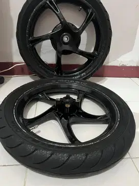 Velg motor mio depan belakang
