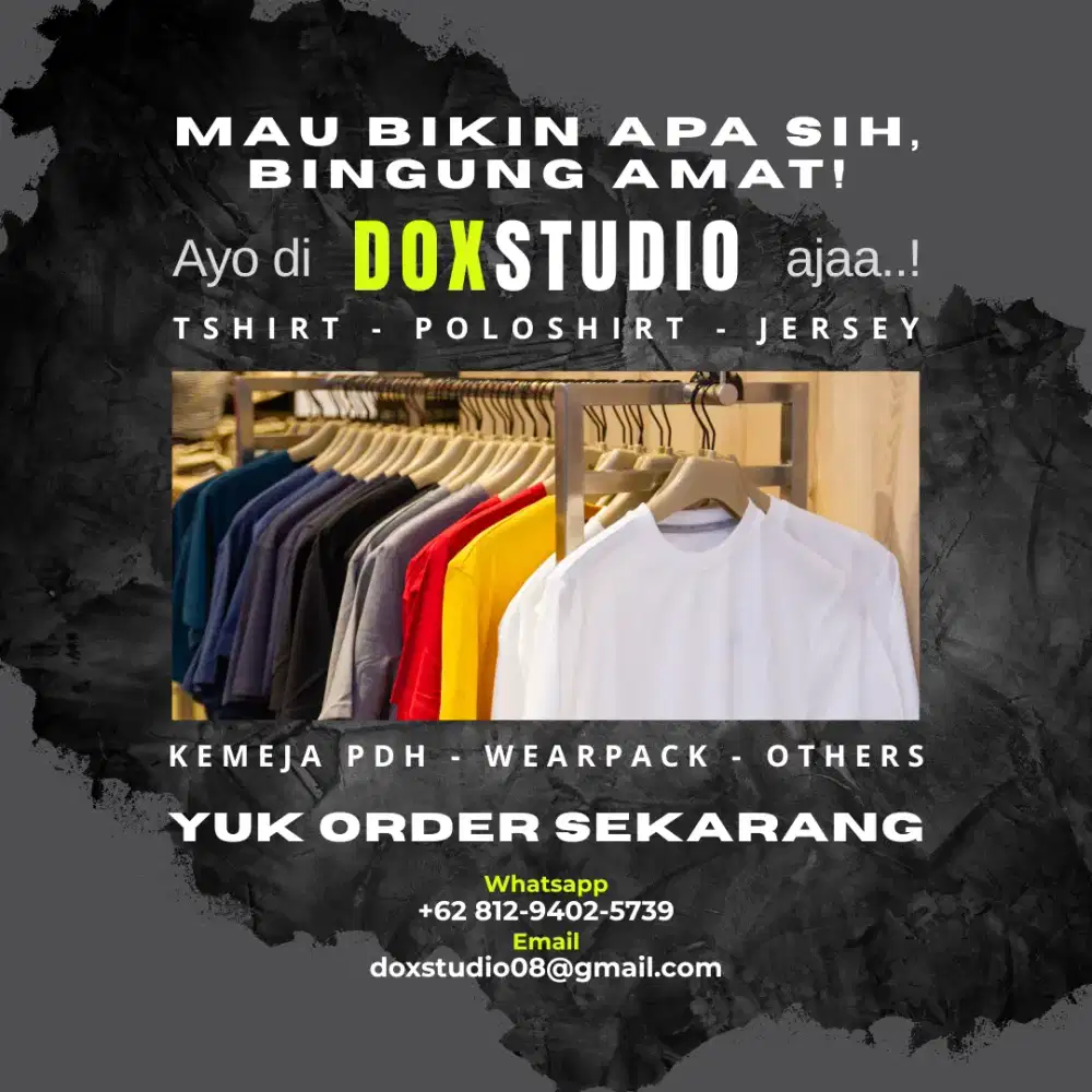 JASA CETAK KAOS DAN DESIGN MURAH DAN TERPERCAYA