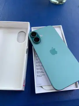 Jual cepat Iphone 16 128 garansi on agustus 2026