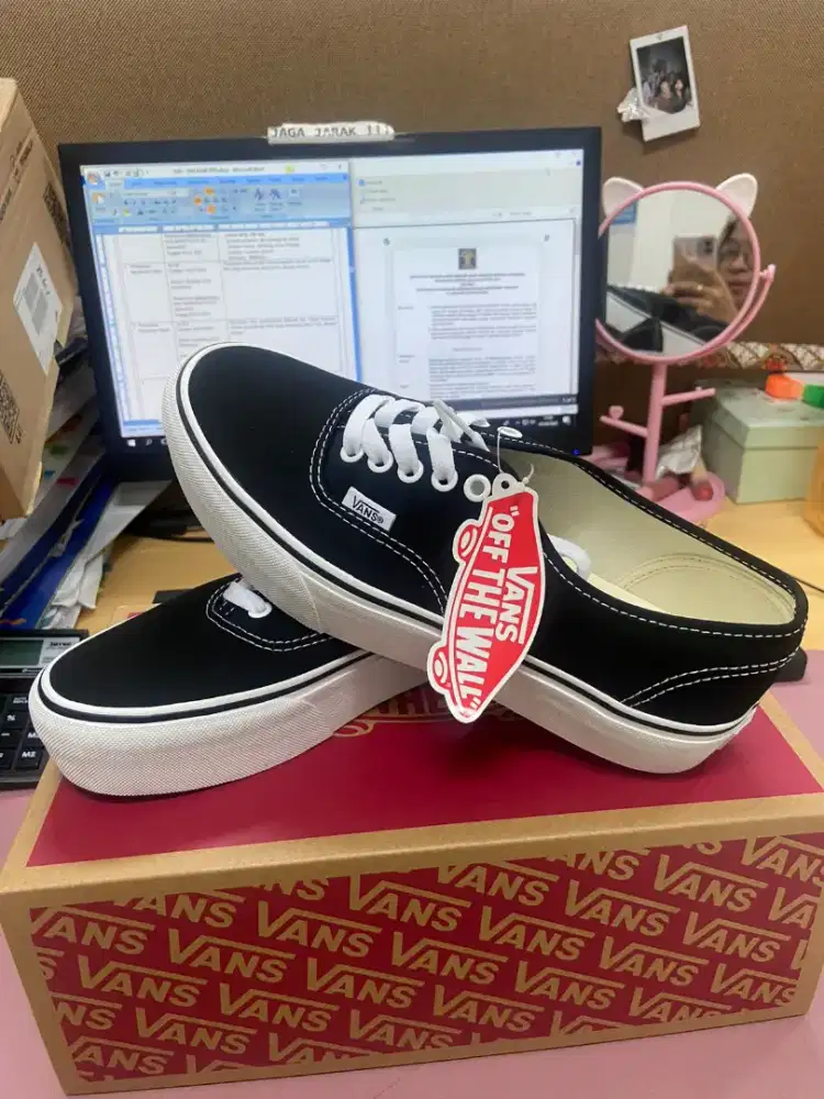 Vans Authentic Platform Size 38 -39-40 bisa pakai