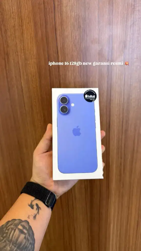 New iPhone 16 128gb iBox