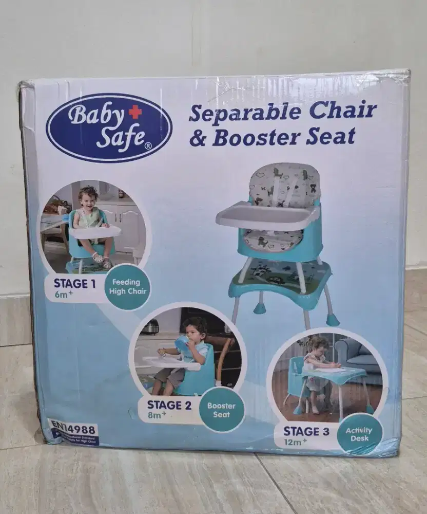 High Chair Babysafe Kursi Bayi Meja Belajar Anak
