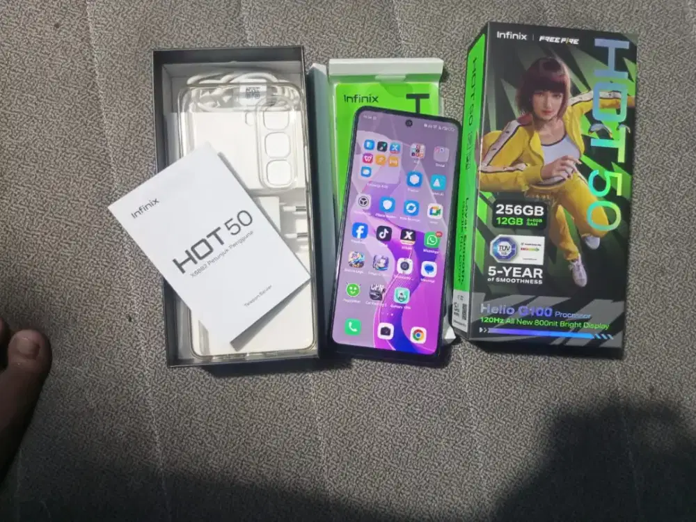 Infinix HOT 50 12GB RAM 256GB Storage
