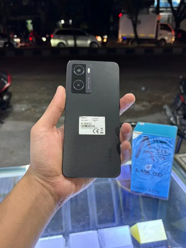 OPPO A77s Ram 8/128, Like new, Lengkap, Bergaransi.