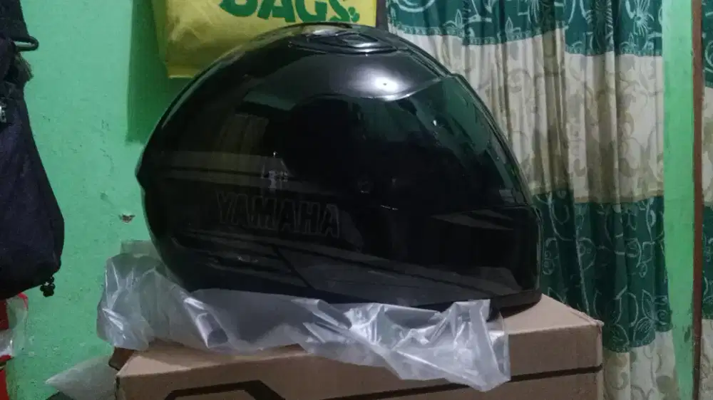 Helm Original Yamaha New Vixion Type Full Face Baru Dosh Box