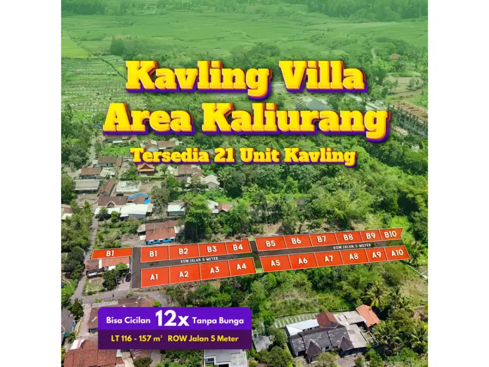 Tanah 1 Jutaan di Jalan Kaliurang Cocok Untuk Villa