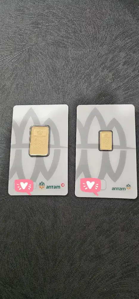 Emas antam 2gr & 5gr RM certieye