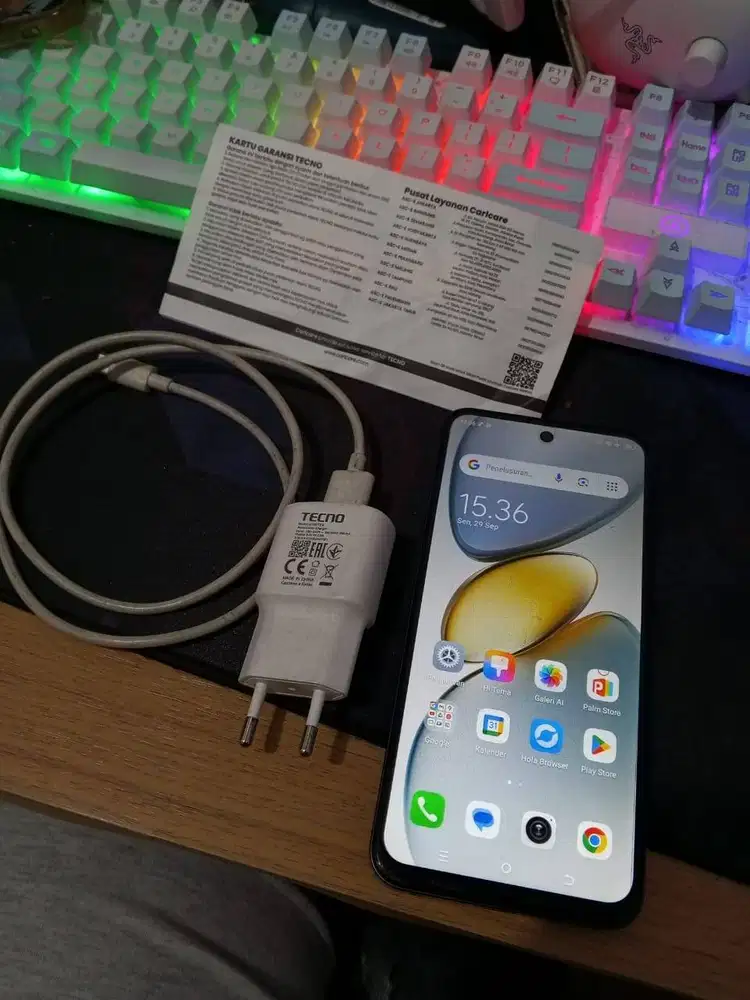 TECNO SPARK GO 1 4/128 original masih garansi