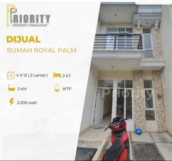 (Pemilik Langsung / Direct Owner) Jual Rumah Royal Palm BU