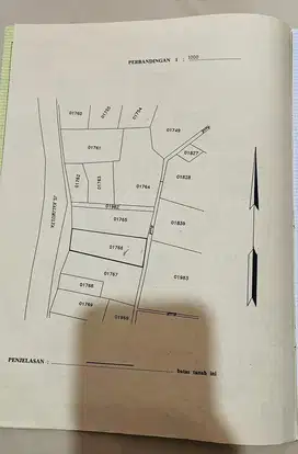 Dijual Gudang + Tanah pinggir jalan raya