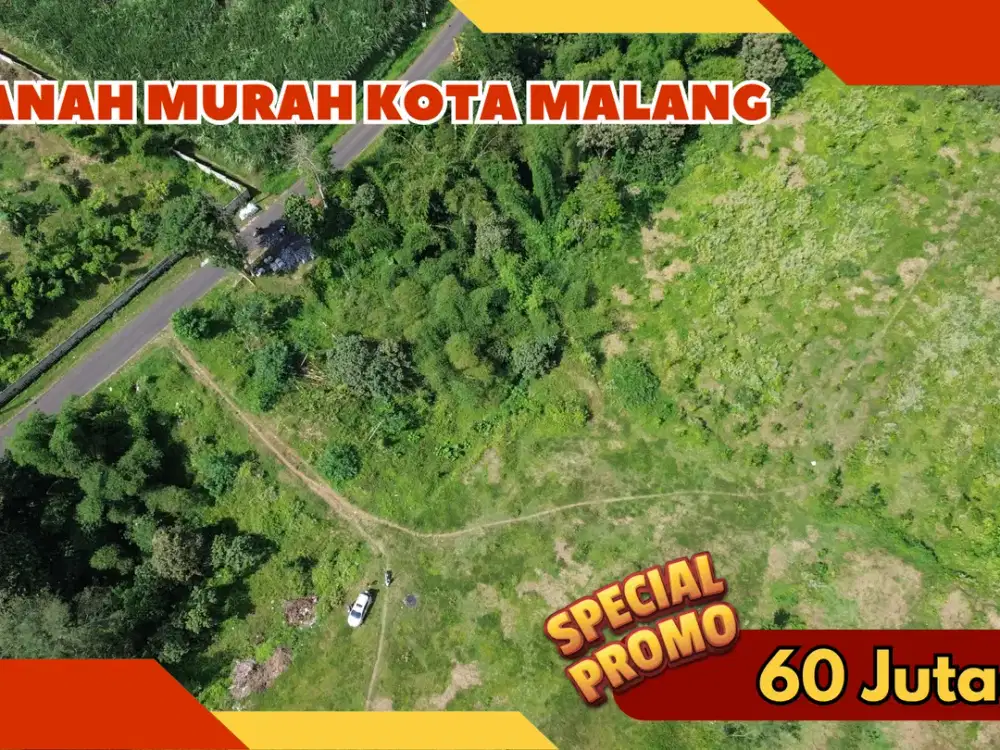 Tanah Murah Kota Malang 65 Jutaan
