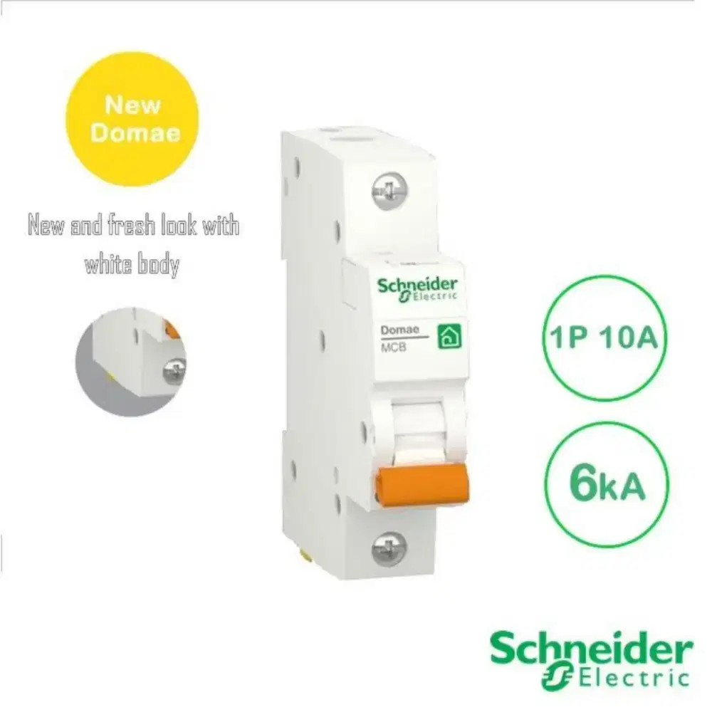 Ready!!MCB SCHNEIDER 10 Ampere 100% Original