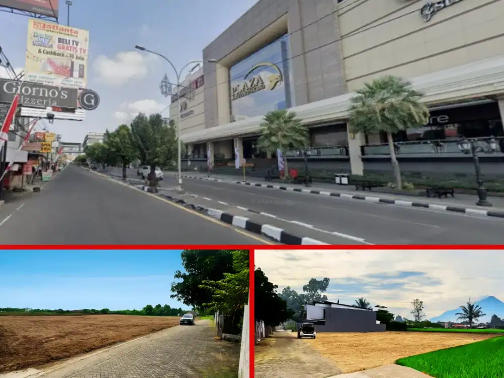 Area Kos Jogja, Tanah Pingir Sawah View Gunung