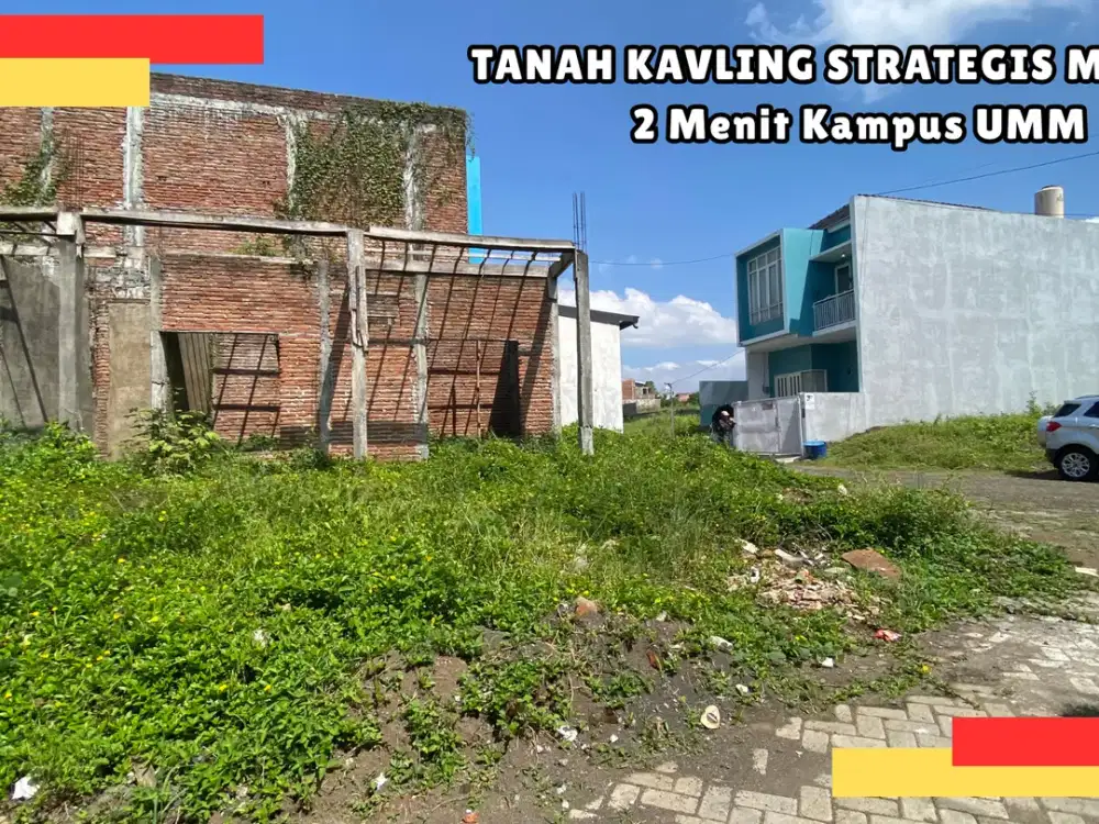 Tanah Siap Bangun 2 Menit UMM Kota Malang