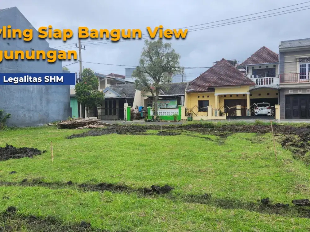 Tanah Pinggir Jalan Kota Malang Siap Bangun Dekat UMM