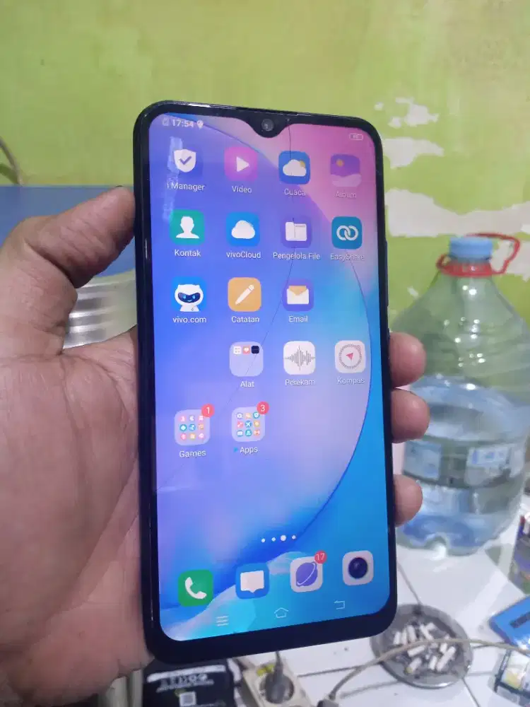 Vivo y17 4++/128gb minus tc retak pakean normal