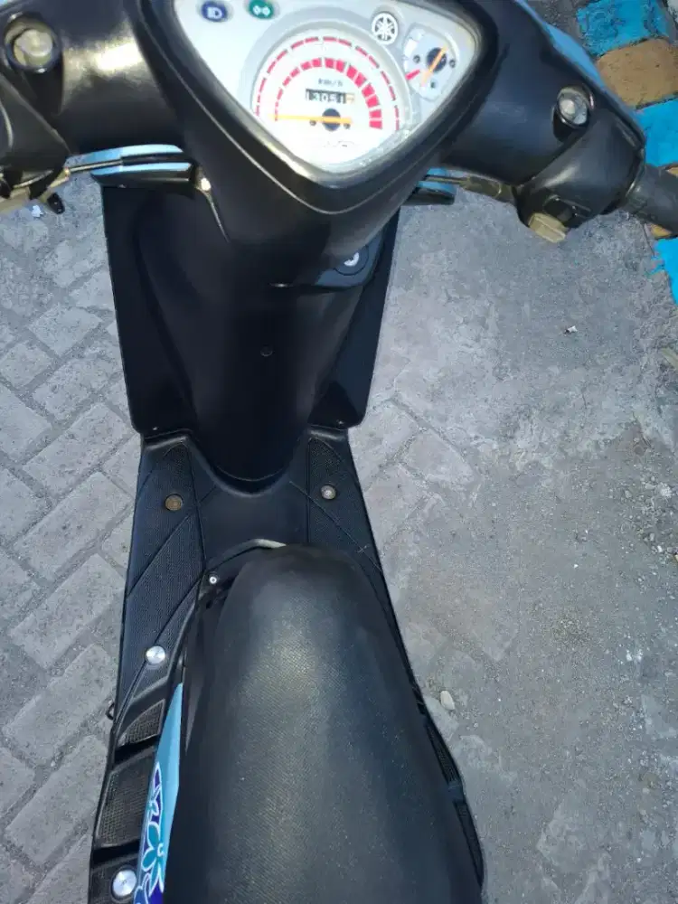 Mio sporty non step biru muda a.k.a Telur asin