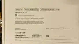 Baru iBOX Macbook Air 13” M4 16/256GB