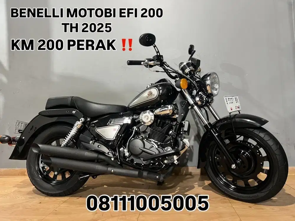 KM 200 PERAK KAYA BARU ‼️ BENELLI MOTOBI 200 EFI TH 2025