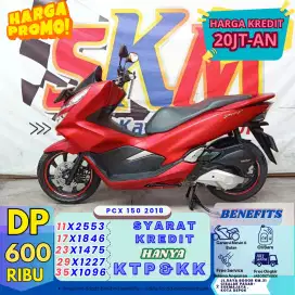 PCX 150 2028 motor bekas bergaransi berkualitas free service& oli